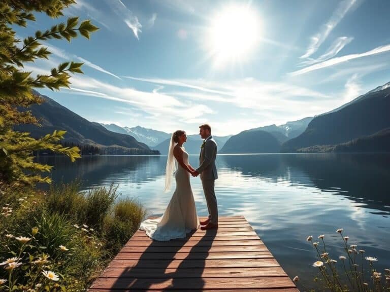 Mehr über den Artikel erfahren Heiraten am See – Tipps für eine unvergessliche Hochzeit am Wasser