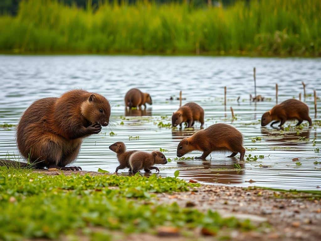 Nutria Lebensweise