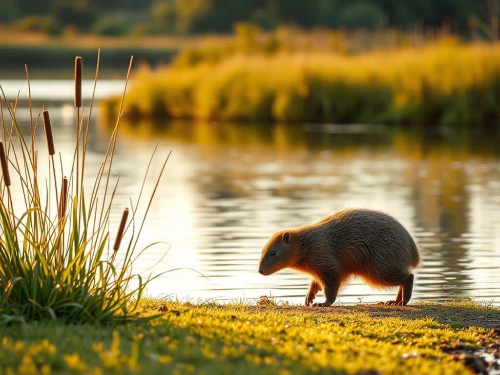 Du betrachtest gerade Nutria-Spuren am See entdecken – Ein Natur-Entdeckungsspaziergang