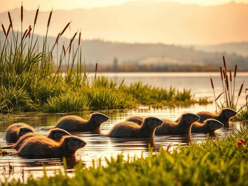 Du betrachtest gerade Nutria am See: Die faszinierenden Bewohner der Uferlandschaft