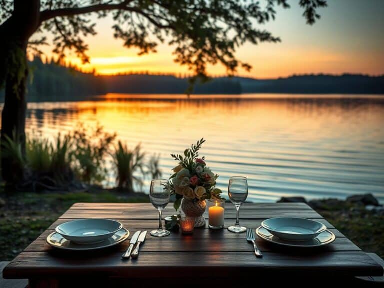 Mehr über den Artikel erfahren Romantisches Dinner am See