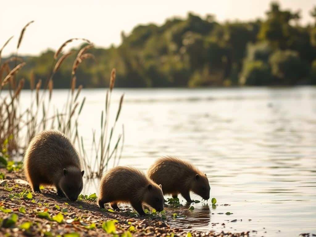 Sicherheitshinweise für Nutria-Beobachtung