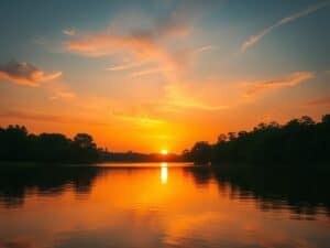 Mehr über den Artikel erfahren Sonnenuntergänge am See – Die schönsten Wetterlagen für ein Farbenspiel