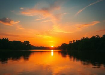Sonnenuntergänge am See - Die schönsten Wetterlagen für ein Farbenspiel