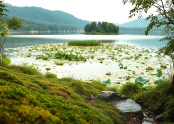 Amphibien am Seeufer