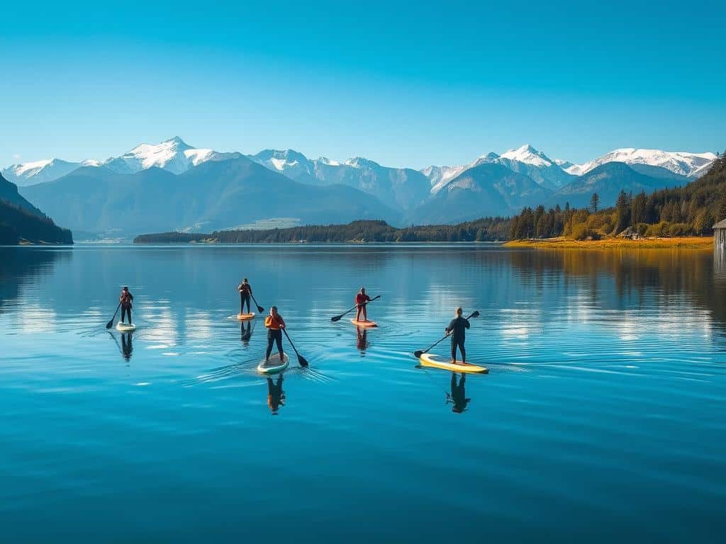 Beste Seen Stand-Up-Paddling Deutschland