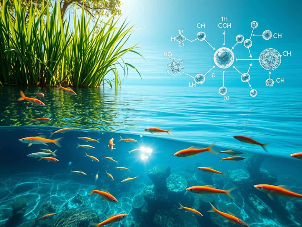 Chemische und biologische Beschaffenheit des Sees