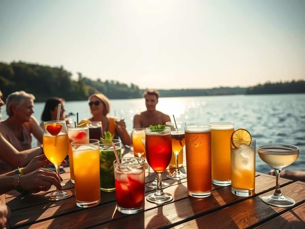 Cocktails am See