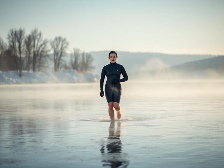Mehr über den Artikel erfahren Eisbaden im See: Wie geht es richtig?