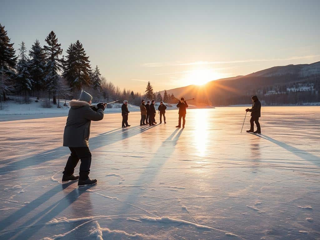 Du betrachtest gerade Eisstockschießen auf dem See: Traditioneller Wintersport neu entdeckt