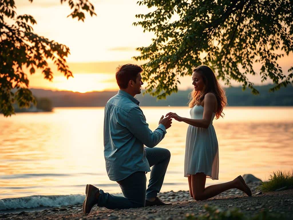 Du betrachtest gerade Heiratsantrag am See