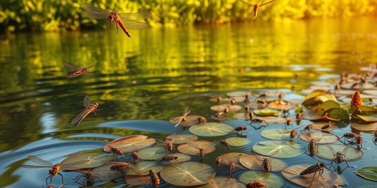Insektenvielfalt am See