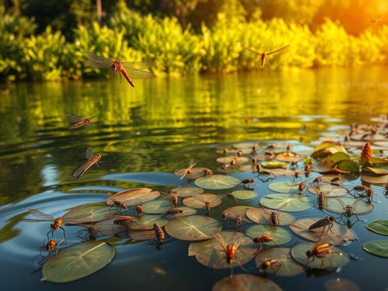 Mehr über den Artikel erfahren Insektenvielfalt am See – Libellen, Wasserläufer und andere spannende Arten