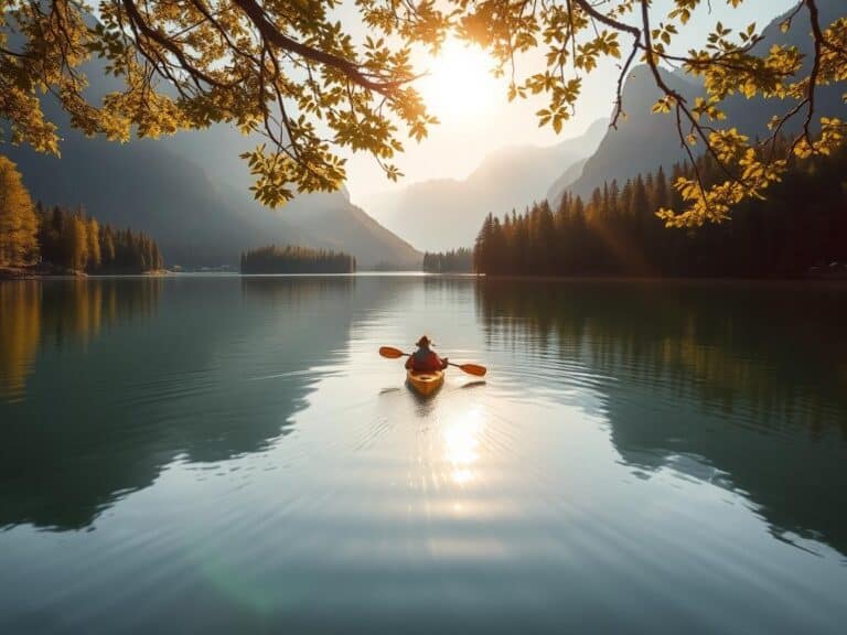 Mehr über den Artikel erfahren Kajakfahren am See: Tipps für Einsteiger und Fortgeschrittene