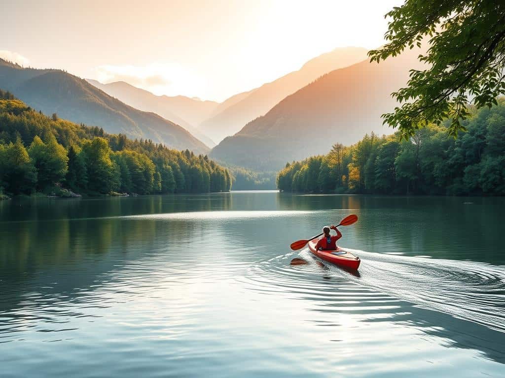 Kajakfahren in der Natur erleben