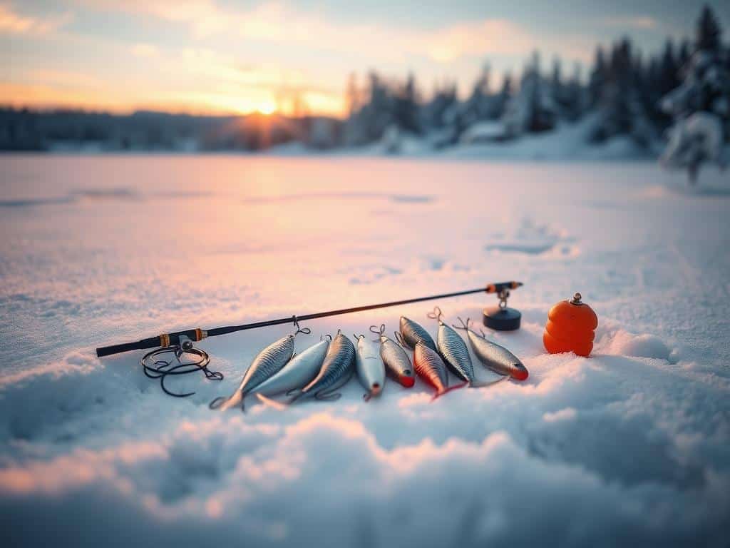 Köderfisch Montage Eisangeln