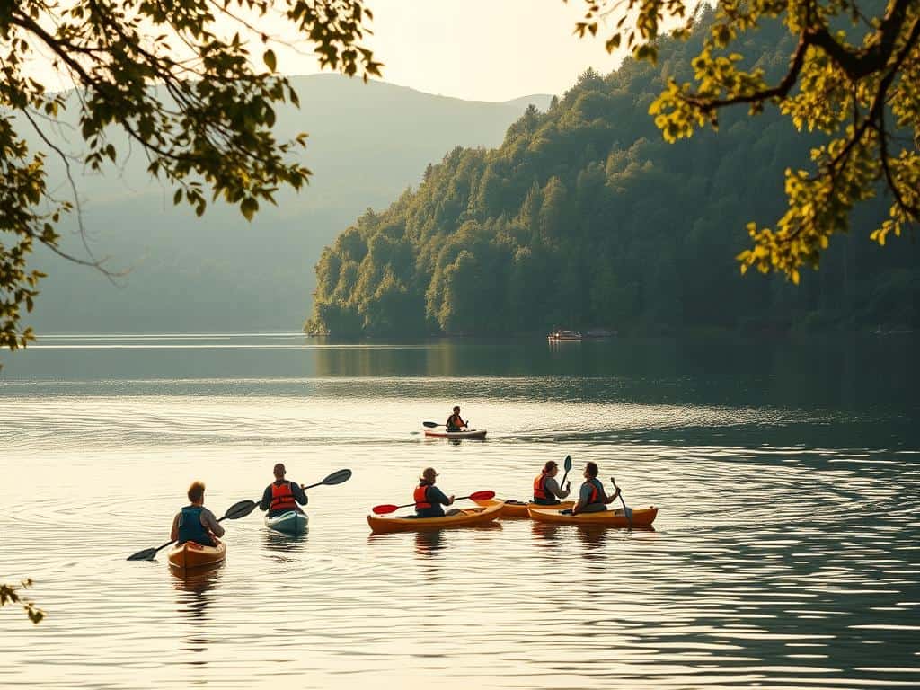Nachhaltiger Wassersport am See