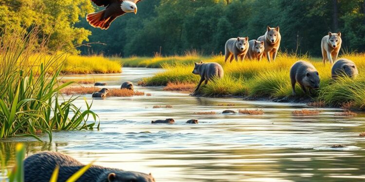 Natürliche Feinde der Nutria