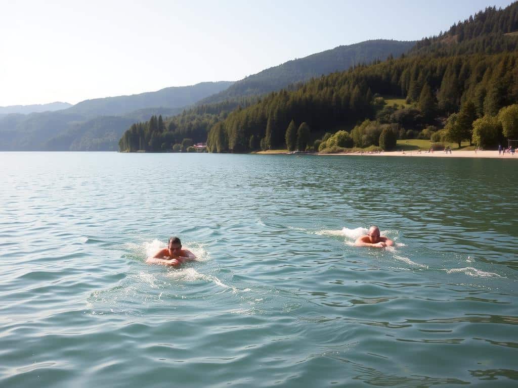 Open-Water-Schwimmen in deutschen Badeseen