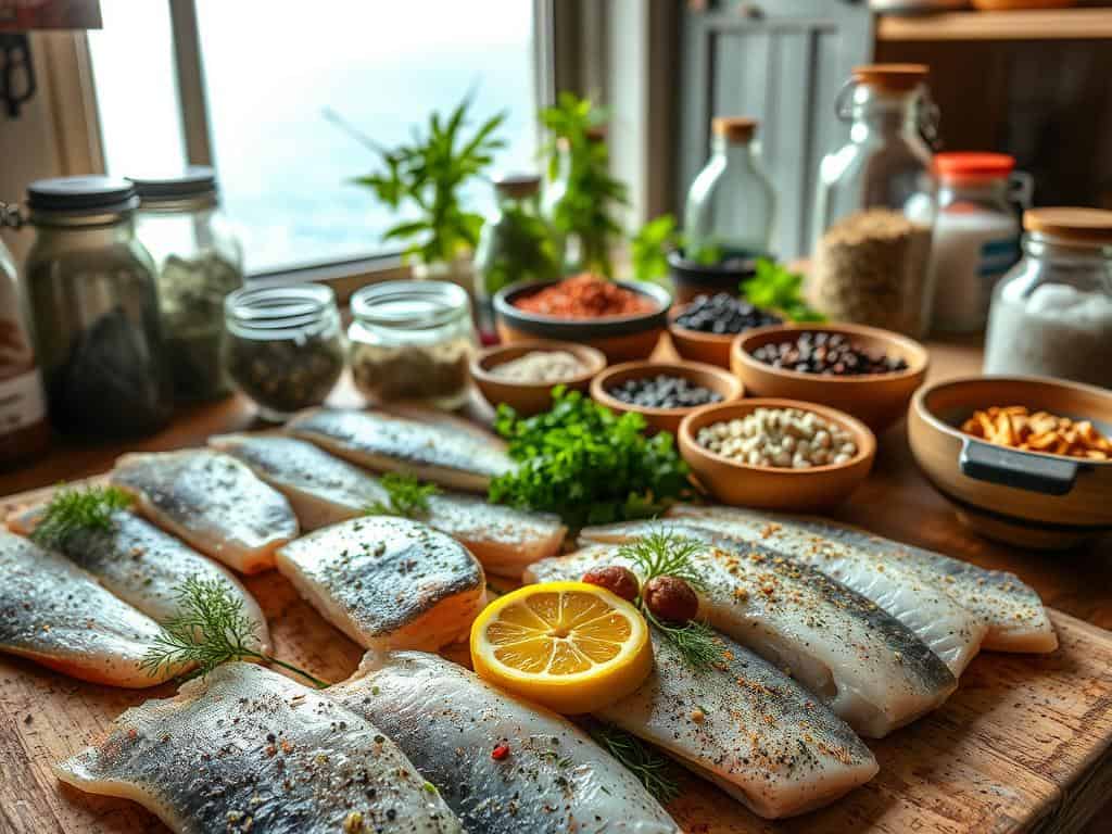 Regionale Gewürztrends Fischgerichte