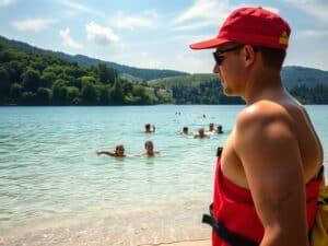 Mehr über den Artikel erfahren Rettungsschwimmen und Erste Hilfe am Badesee