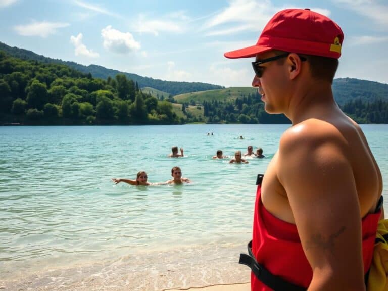 Mehr über den Artikel erfahren Rettungsschwimmen und Erste Hilfe am Badesee