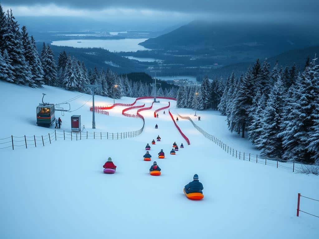 Rodelhang Infrastruktur