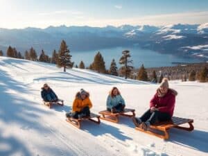Mehr über den Artikel erfahren Rodeln am Hang mit Seeblick: Die besten Spots