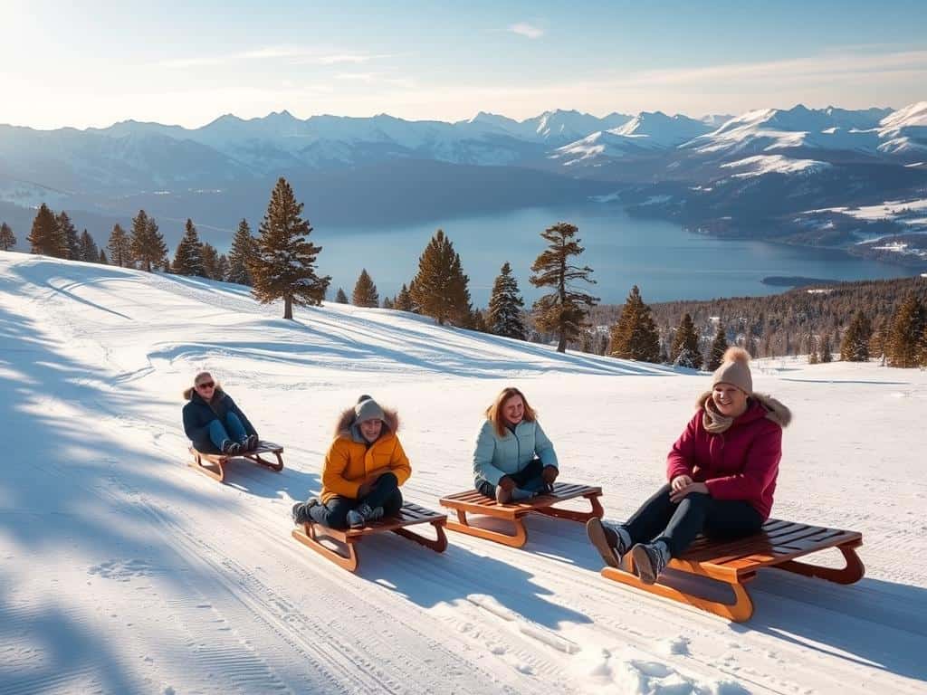 Du betrachtest gerade Rodeln am Hang mit Seeblick: Die besten Spots