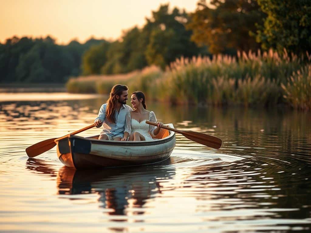 Romantische Pärchentour am See