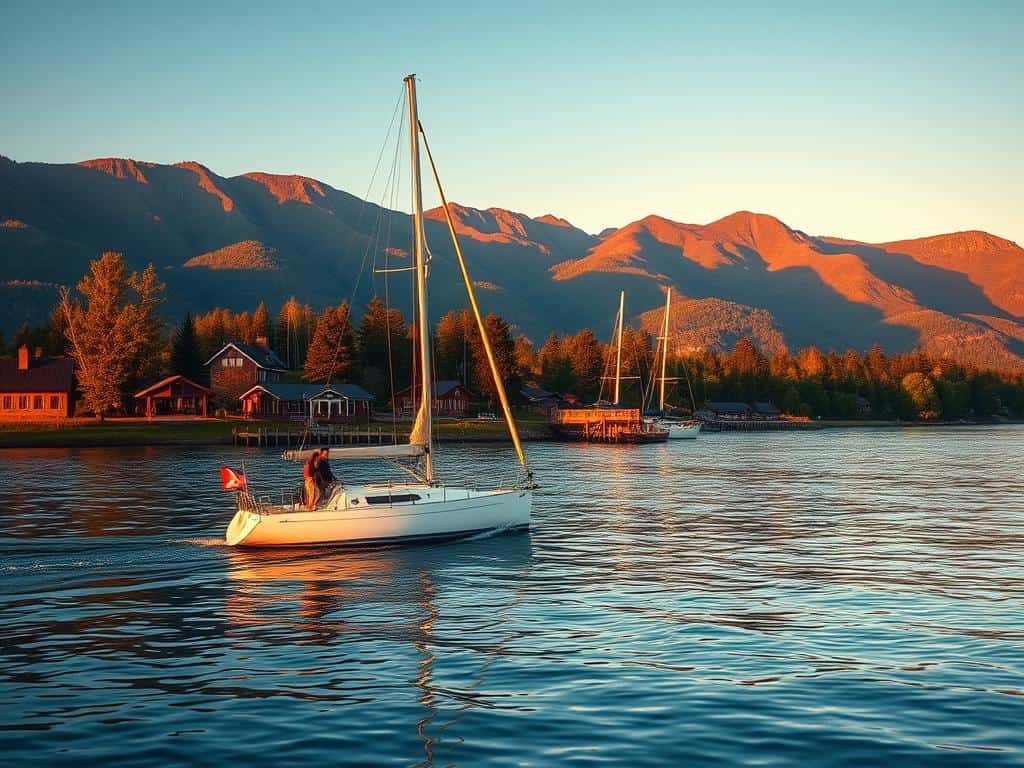 Romantische Segel-Erlebnisse am See