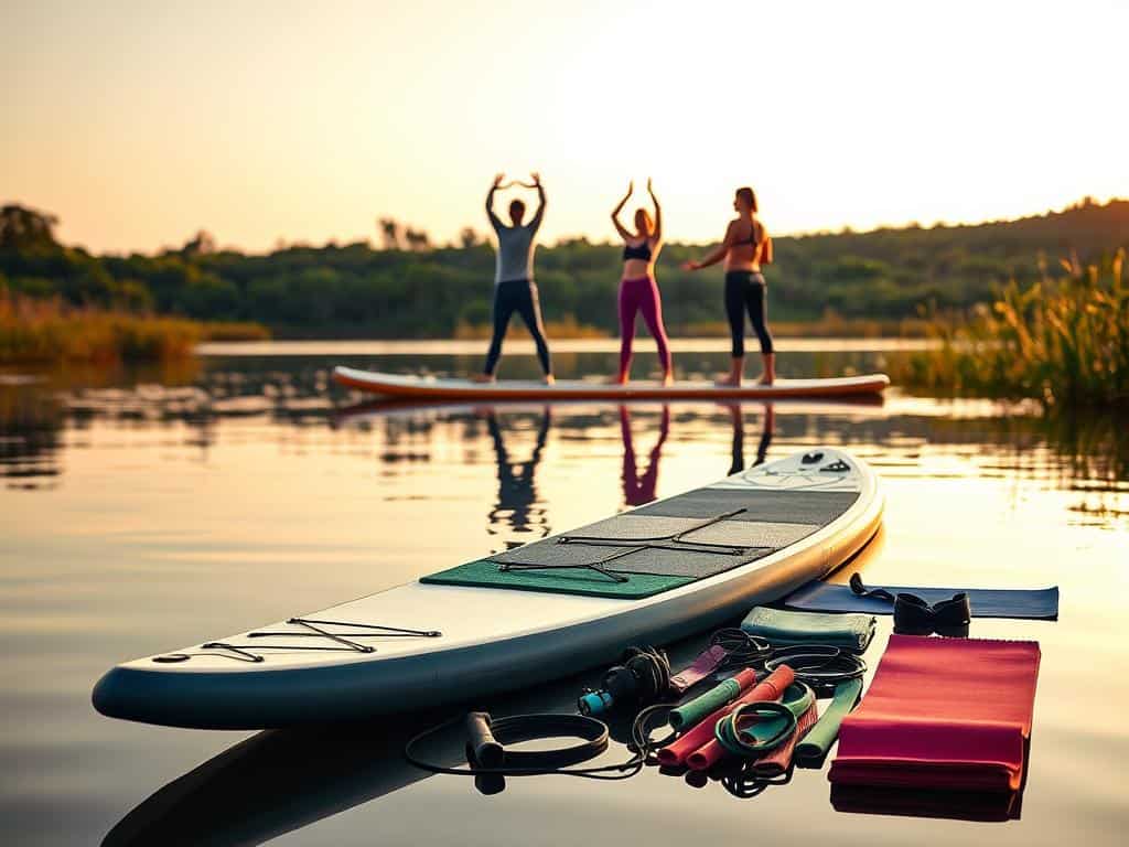 SUP-Yoga Ausrüstung