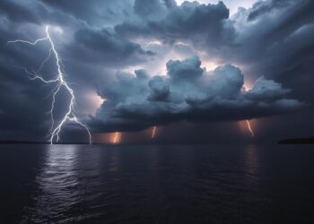 Sommergewitter am See