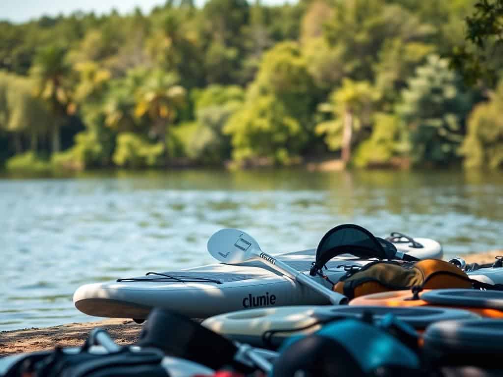 Stand-Up-Paddling Ausrüstung für Anfänger