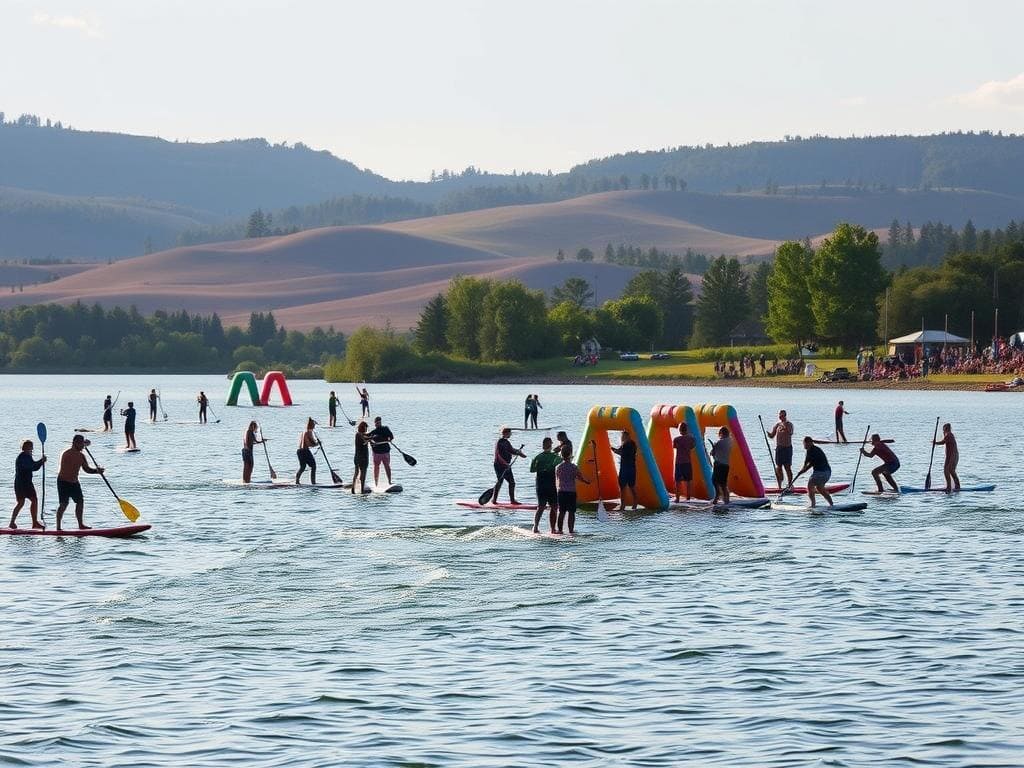 Stand-Up-Paddling Events Wassersport