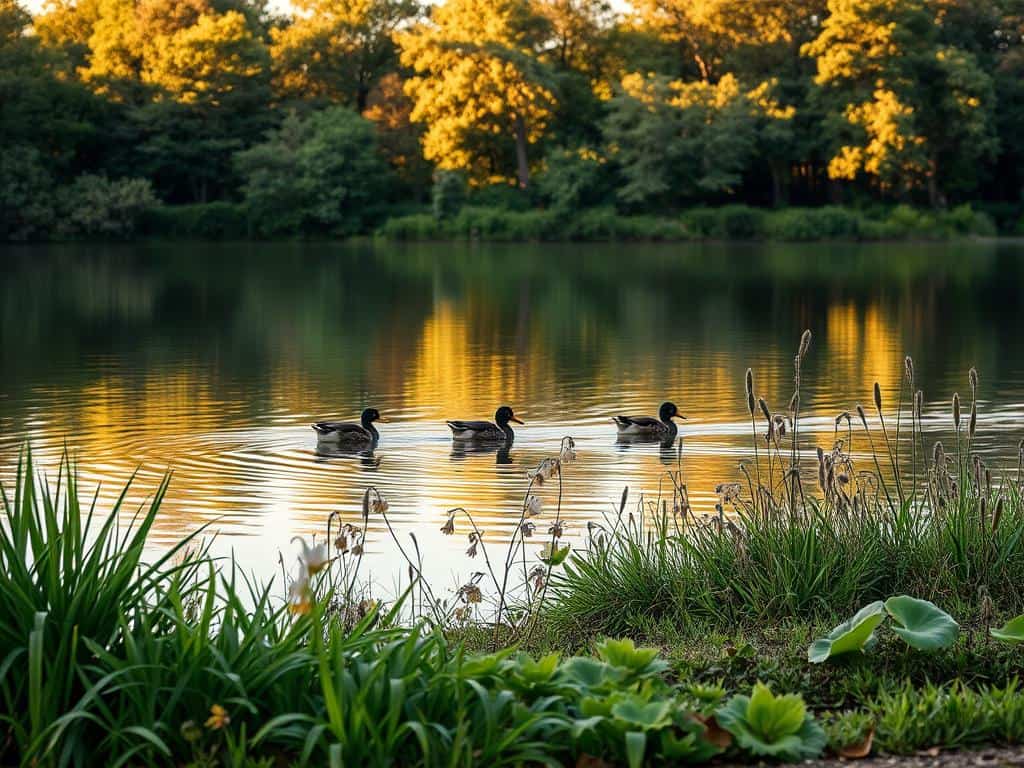 Tierbeobachtung am Gewässer