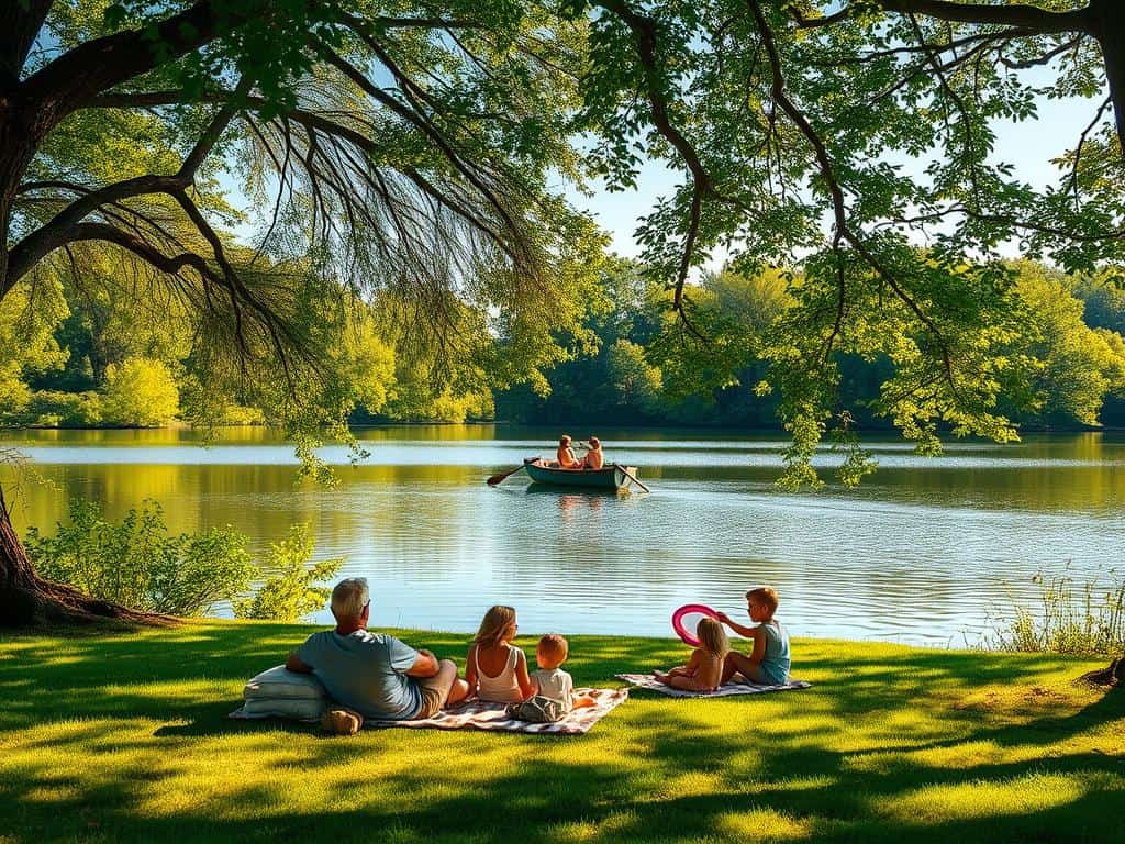 Tipps für stressfreien Familientag am See