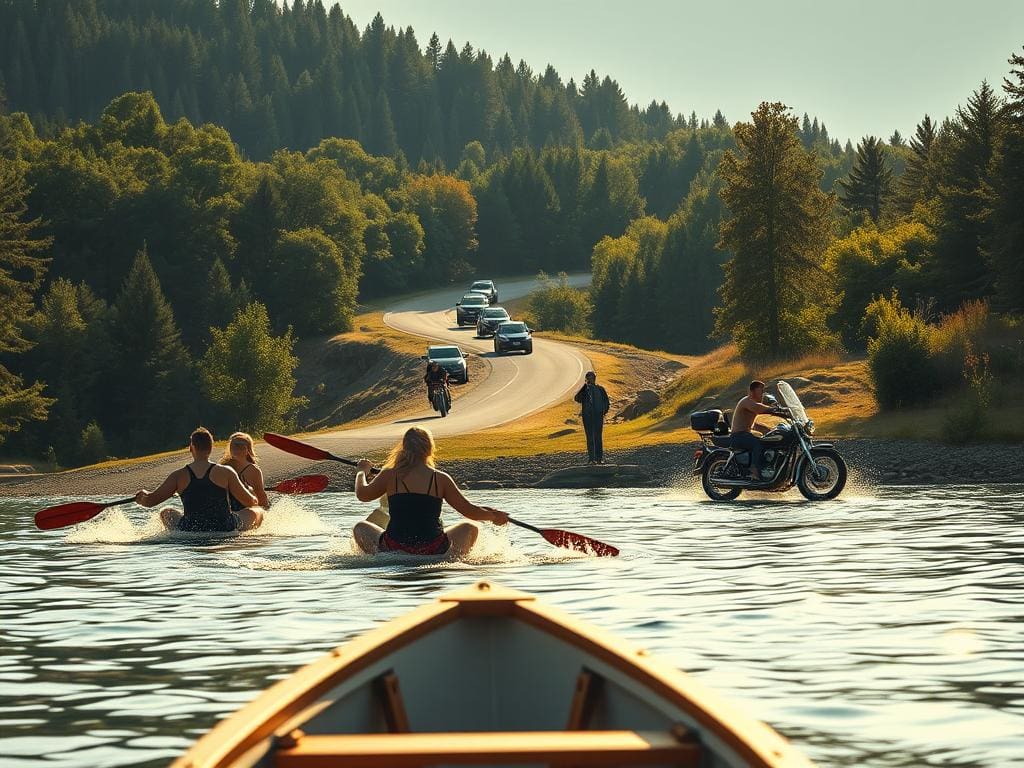 Transport und Anreise zum See