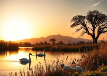 Ungewöhnliche Tiere am See