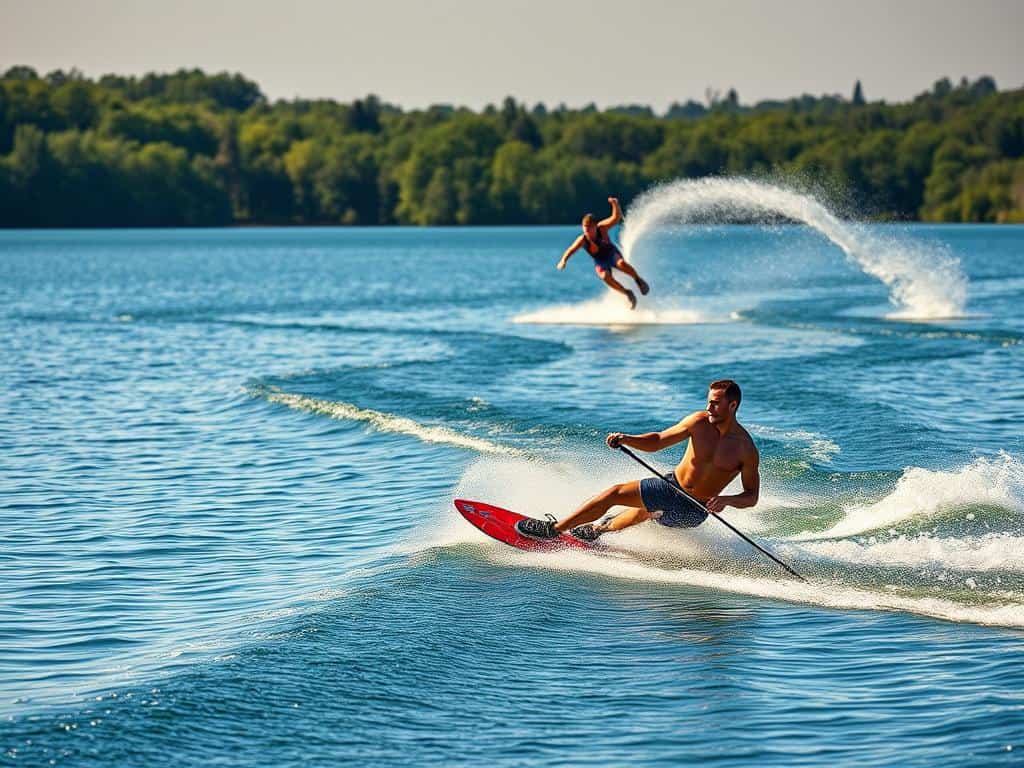 Wasserski und Wakeboard Techniken