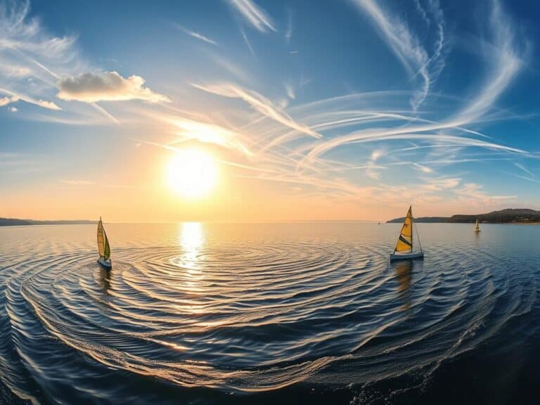 Mehr über den Artikel erfahren Windphänomene an Seen für Segeln und Surfen