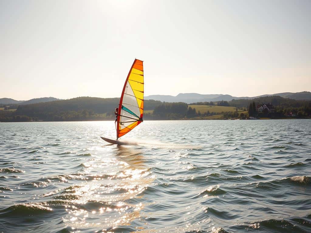 Windsurfen auf deutschen Seen