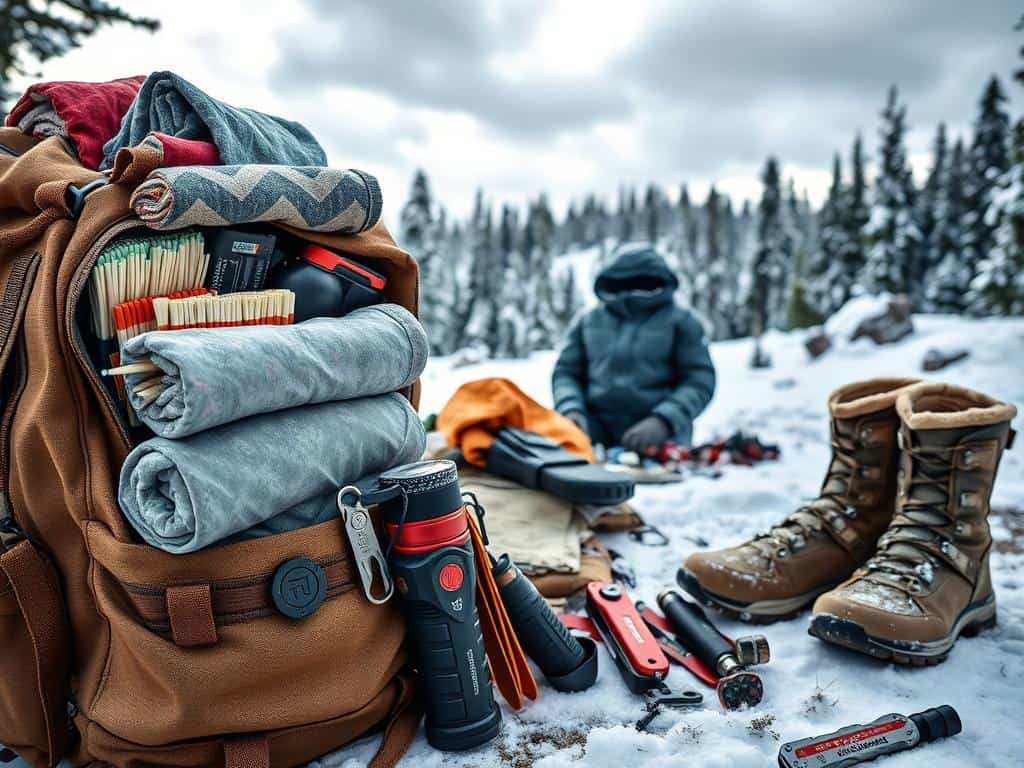 Winterausrüstung Notfallkits
