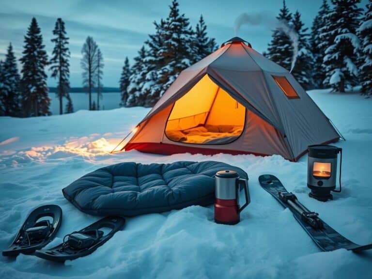 Mehr über den Artikel erfahren Wintercamping am See: Ausrüstung und Tipps für Abenteurer