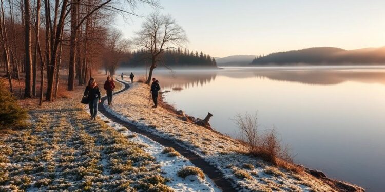 Winterliche Kräuterwanderungen am Seeufer