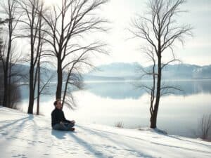 Mehr über den Artikel erfahren Winterliche Meditation und Achtsamkeit am See