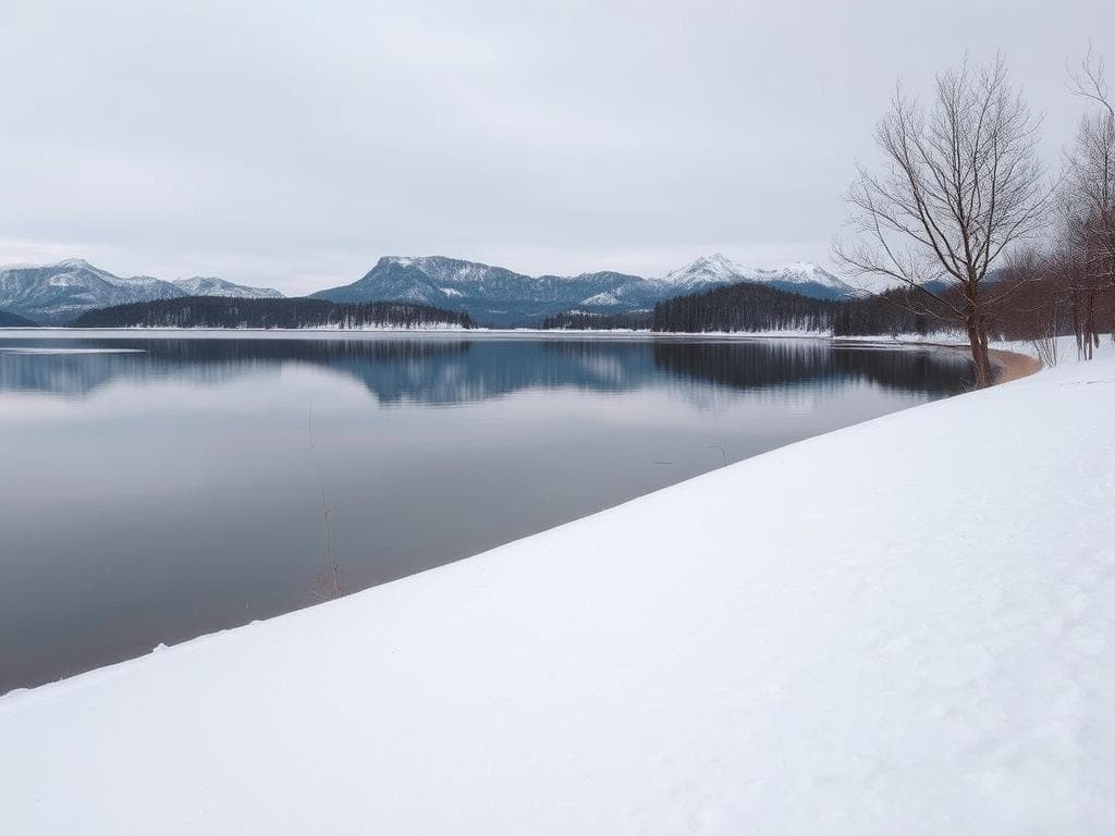 Du betrachtest gerade Kalte Tage am See – Winterliche Wetterphänomene und ihre Schönheit