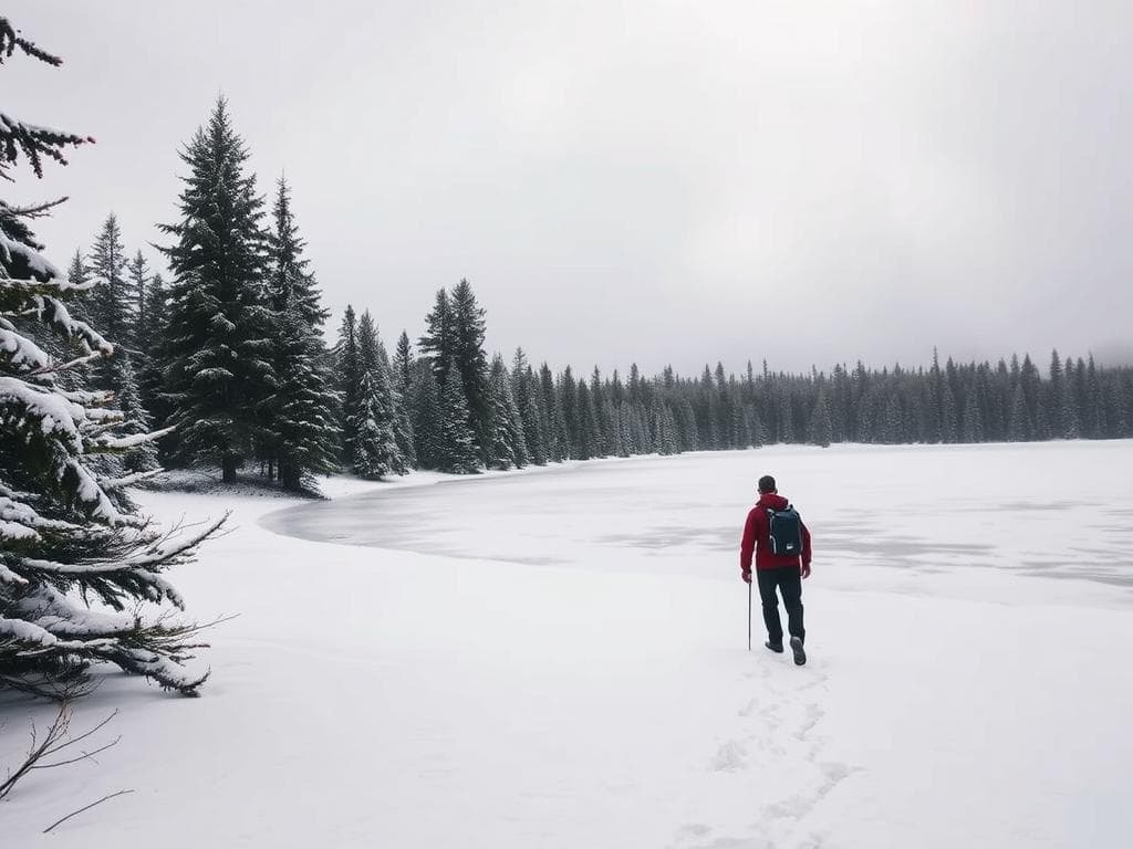 Winterwandern Sinneserfahrungen