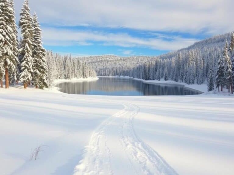 Mehr über den Artikel erfahren Winterwandern rund um den zugefrorenen See: Die schönsten Routen