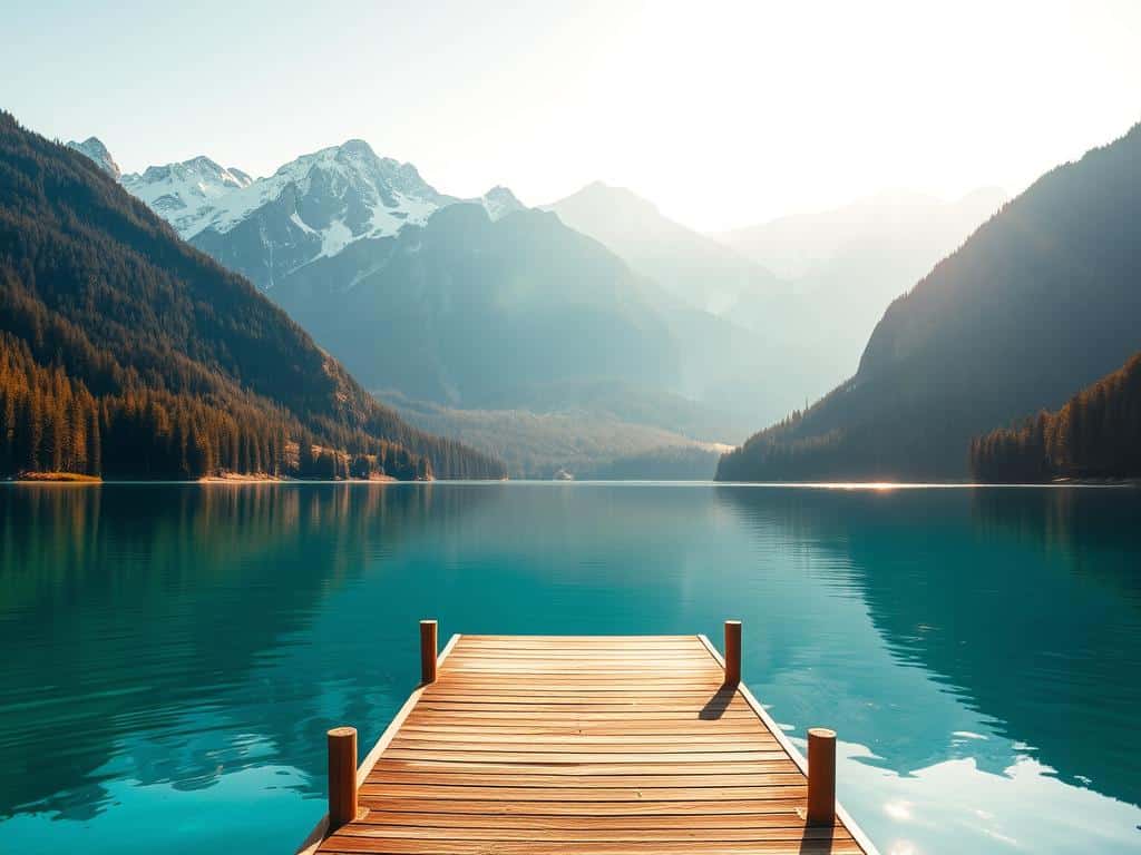 bergsee kulisse